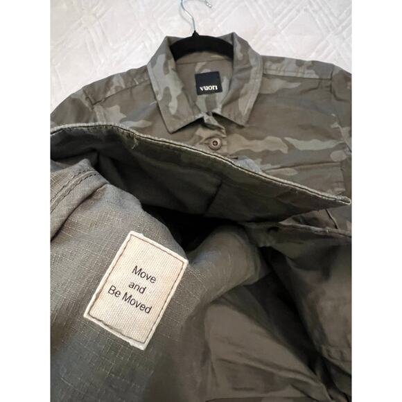 Vuori Ripstop Jacket in Oregano Camo Camouflage Size S✨ - Picture 10 of 10